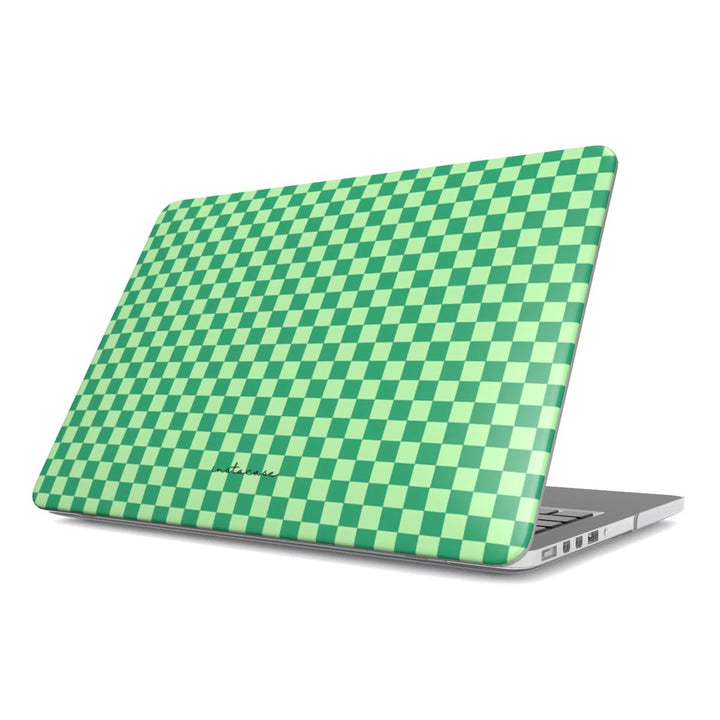 Funda para MacBook - Verde ajedrez