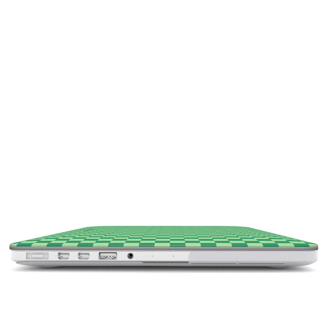 Funda para MacBook - Verde ajedrez