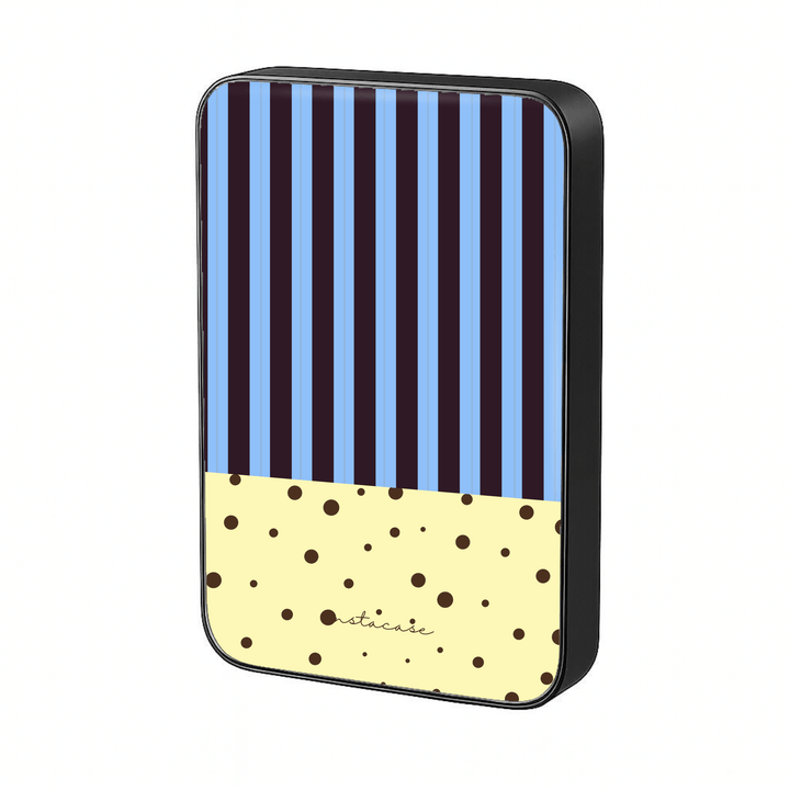 Power Bank Magnética Blue Cheese Preta MagSafe — InstaCase Portugal