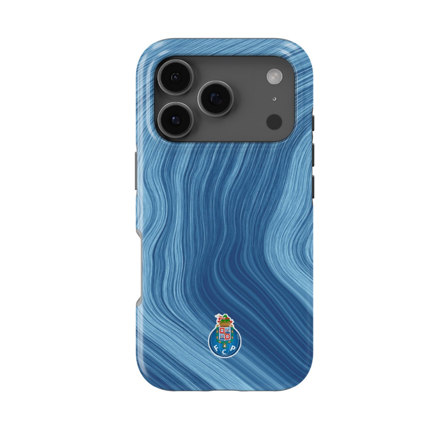 Capa iPhone FC Porto Blue Splash oficial FCP — InstaCase Portugal