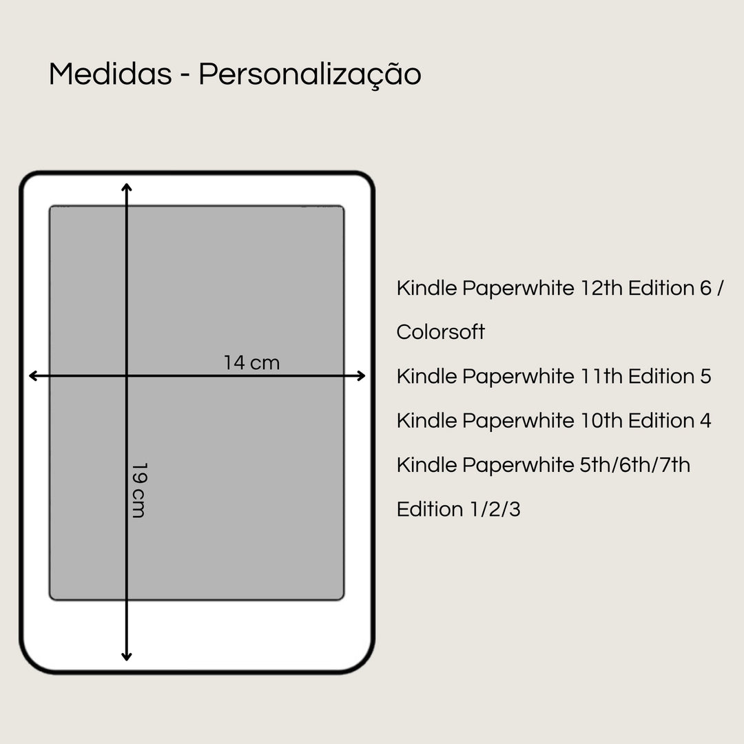Kobo/Kindle - Capa Personalizada