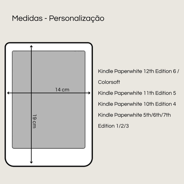 Kobo/Kindle - Capa Personalizada