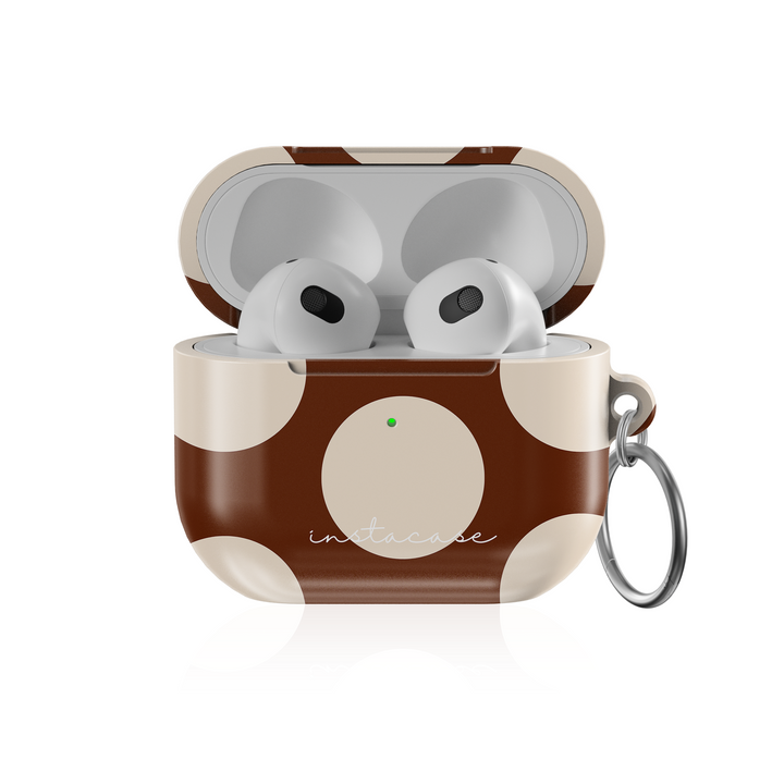 Funda para AirPods Cappuccino Cream — InstaCase Portugal