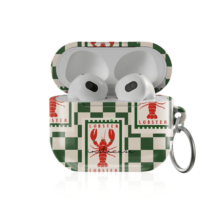 Seafood Grid AirPods Case — InstaCase Portugal