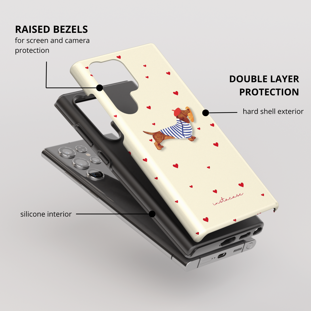Capa Samsung Galaxy Chérie Premium Glossy — InstaCase Portugal
