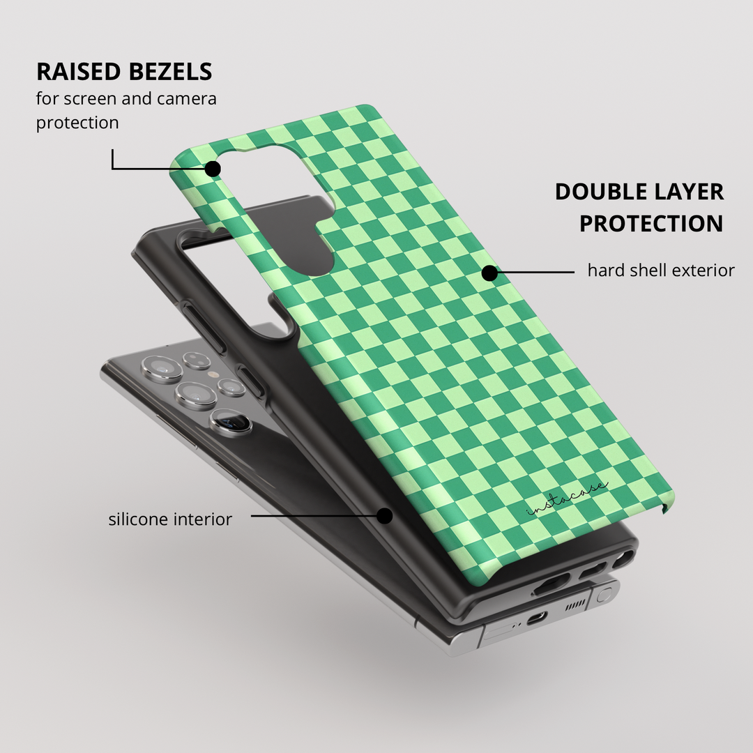Capa Samsung Galaxy Chess Green Premium Glossy — InstaCase 