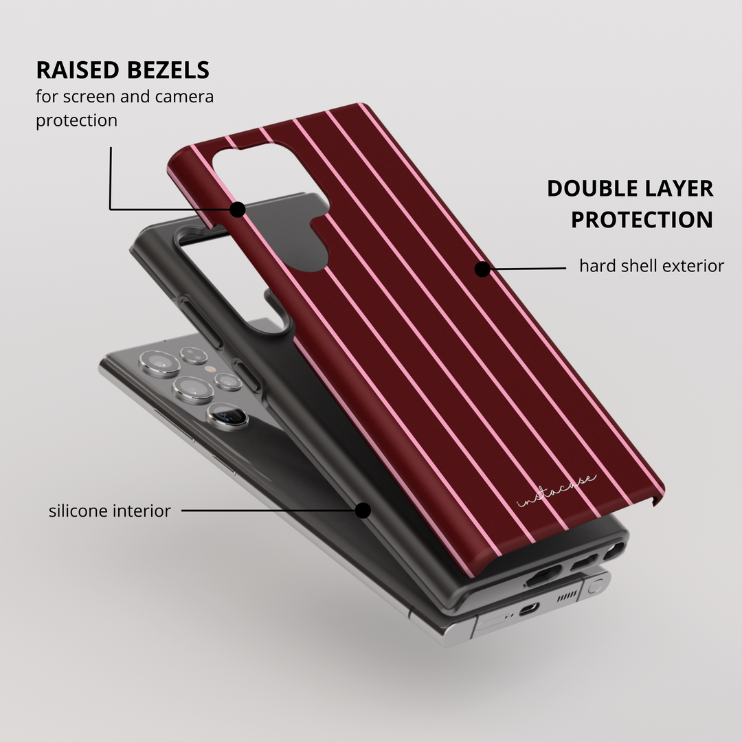 Capa Samsung Galaxy Crimson Premium Glossy — InstaCase Portugal