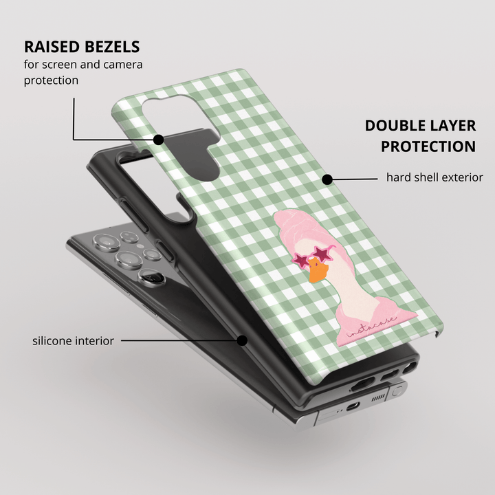 Funda Samsung Galaxy Glam Duck Premium Glossy — InstaCase Portugal