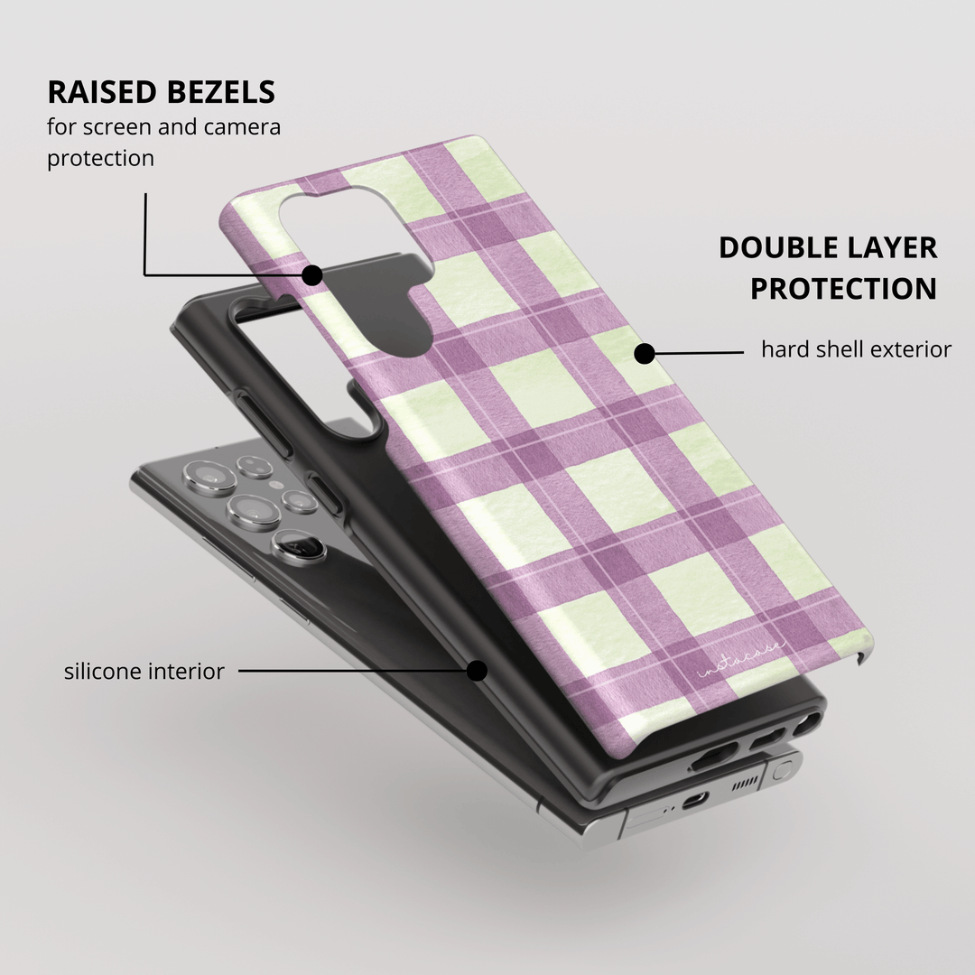 Funda Samsung Galaxy Lilac Meadow Premium Glossy — InstaCase 
