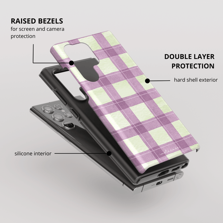 Funda Samsung Galaxy Lilac Meadow Premium Glossy — InstaCase 
