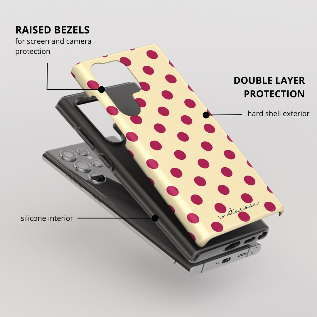 Capa Samsung Galaxy Vanilla Berry Premium Glossy — InstaCase 