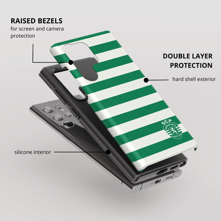 Funda oficial Samsung del Clásico del Sporting (SCP) — InstaCase Portugal