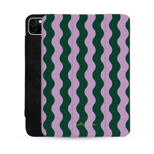 Capa iPad Wavy Garden — InstaCase Portugal