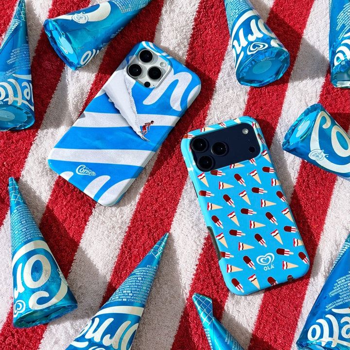 Capa iPhone Cornetto InstaCase x Olá — Edição Limitada Portugal