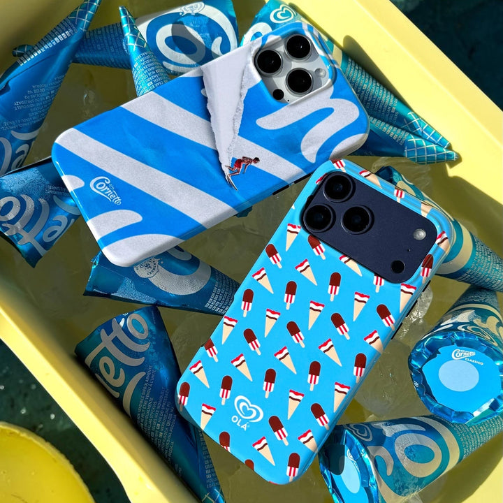Capa iPhone Cornetto InstaCase x Olá — Edição Limitada Portugal