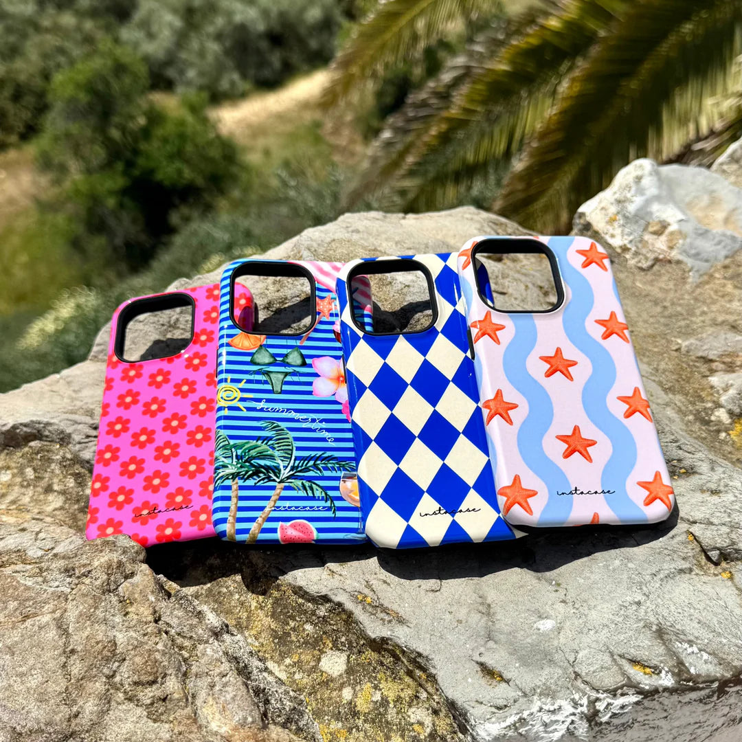 Funda para iPhone Flower Rush Premium Glossy — InstaCase Portugal