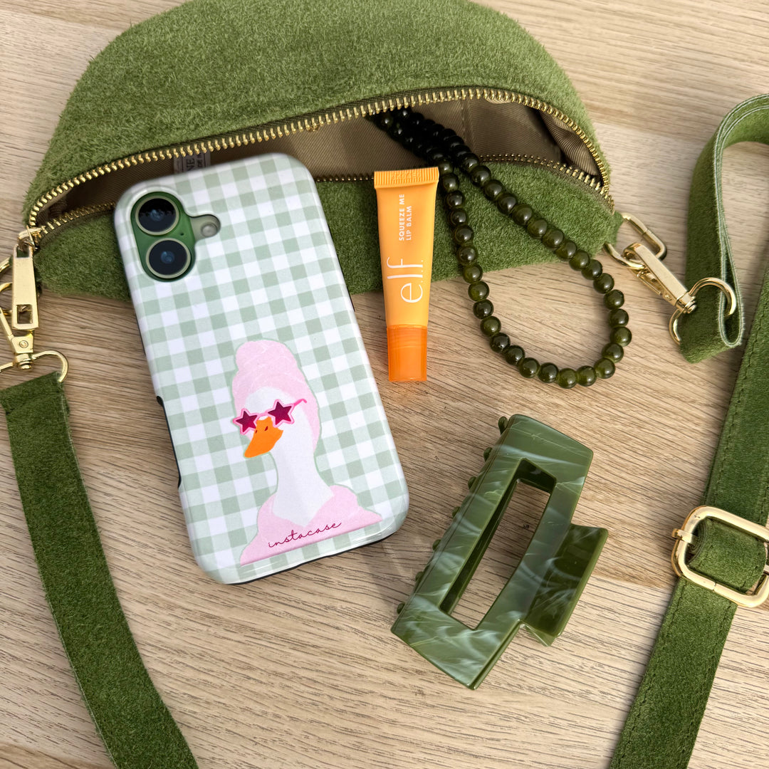 Capa iPhone Glam Duck Premium Glossy — InstaCase Portugal
