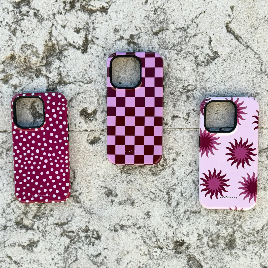 Capa iPhone Grape Premium Glossy — InstaCase Portugal