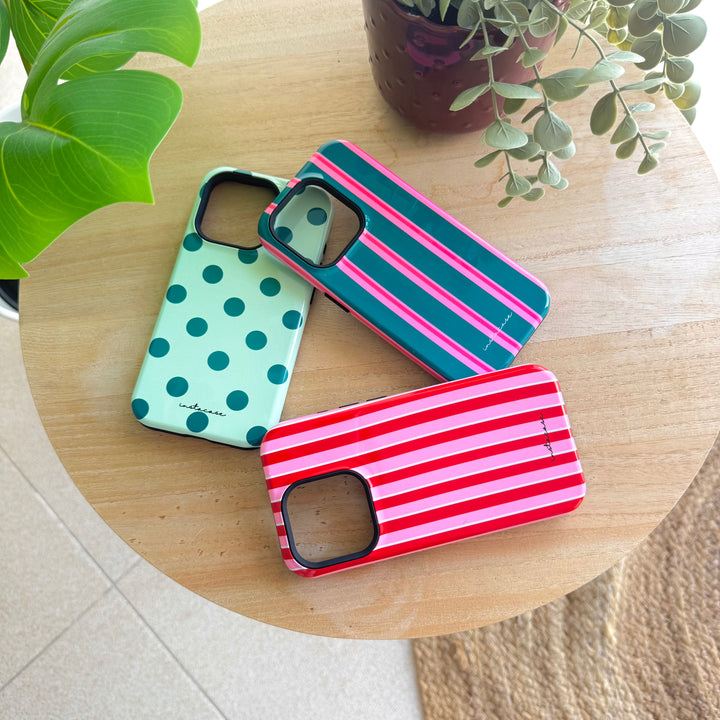Capa iPhone Mint Chic Premium Glossy — InstaCase Portugal