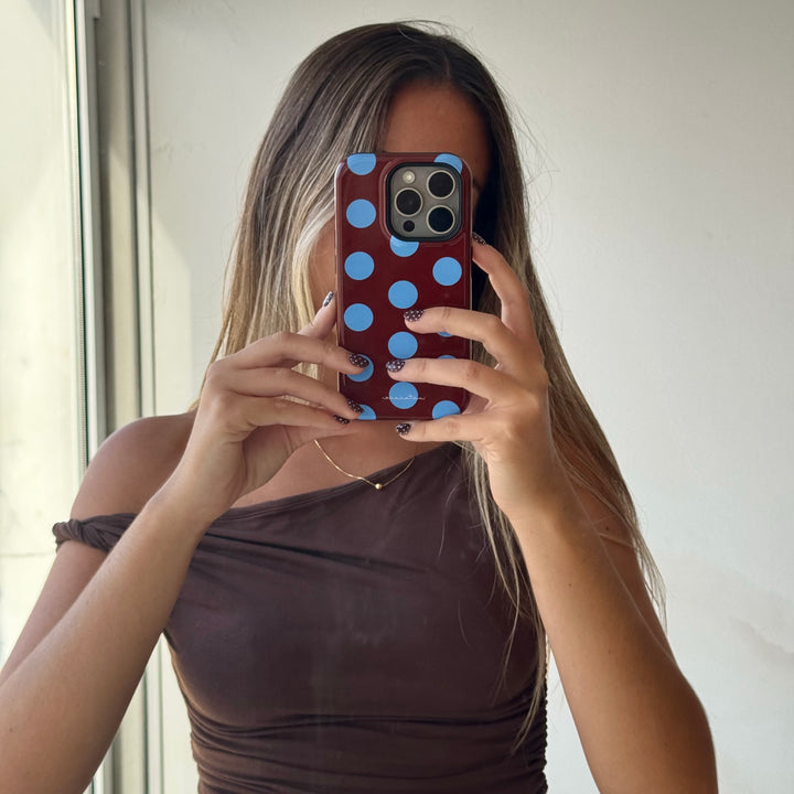 Capa iPhone Mocha Sky Premium Glossy — InstaCase Portugal
