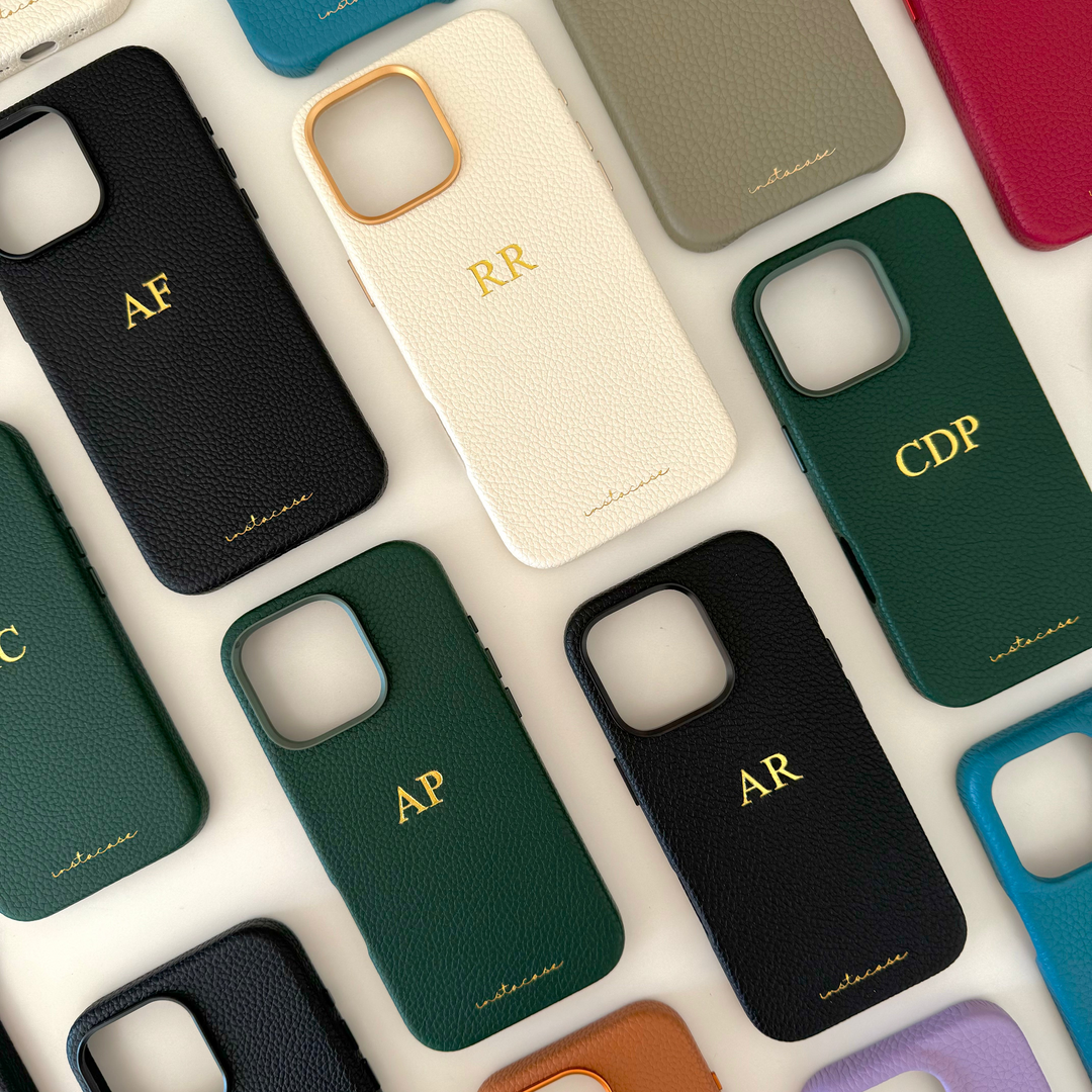 Funda para iPhone de piel auténtica — InstaCase Portugal
