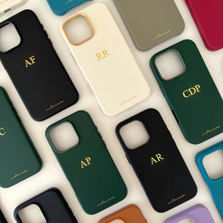 Funda para iPhone de piel auténtica — InstaCase Portugal