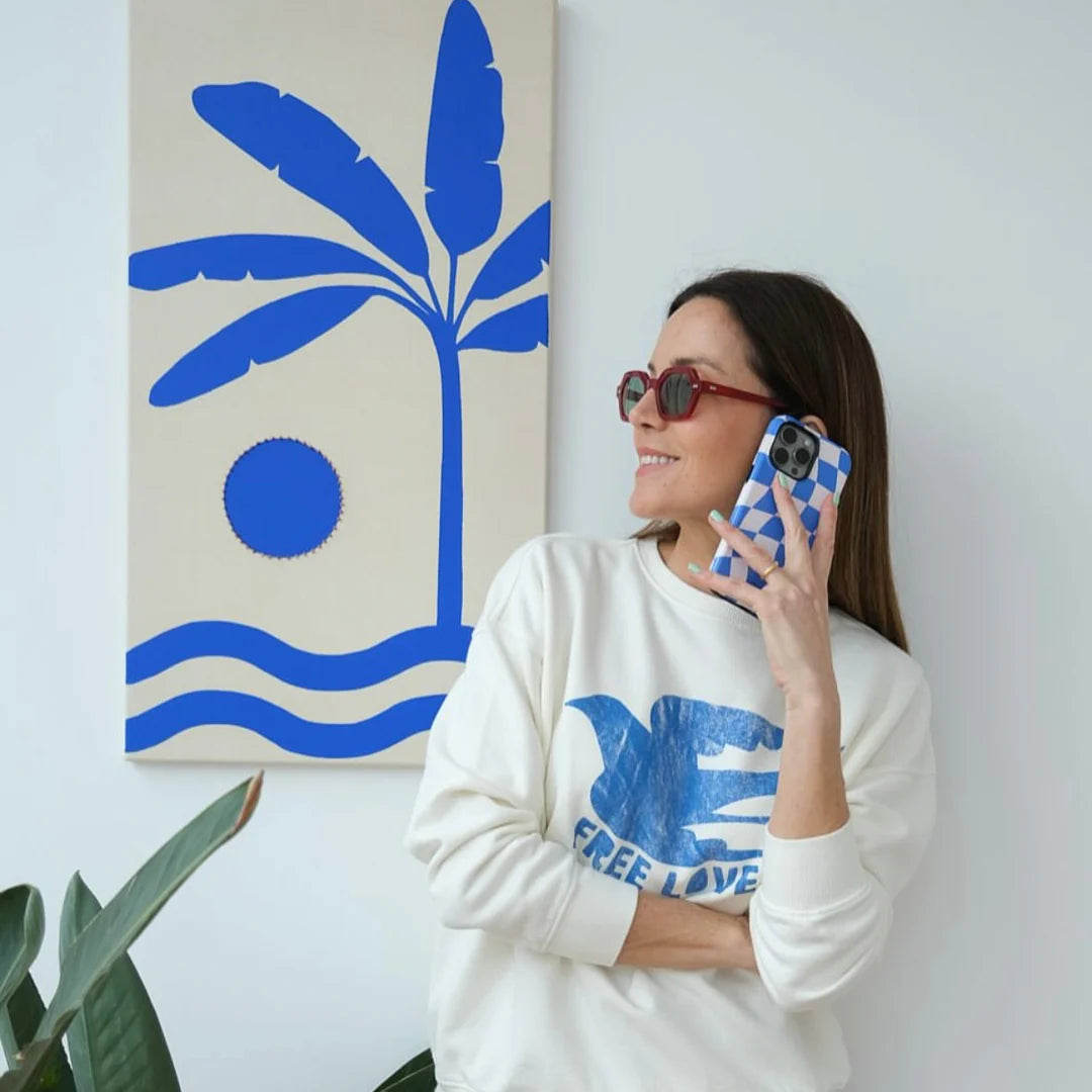 Ride the Wave Premium Glossy iPhone Case — InstaCase Portugal