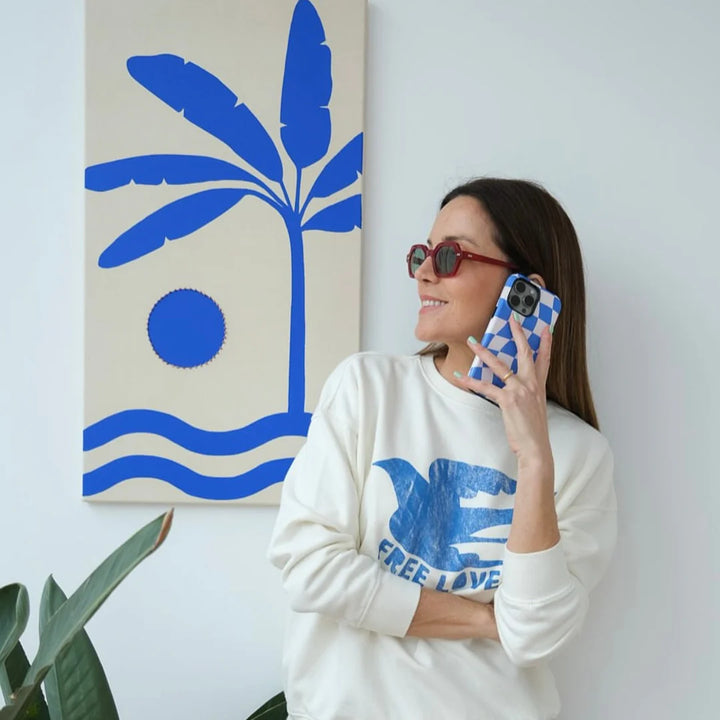 Ride the Wave Premium Glossy iPhone Case — InstaCase Portugal