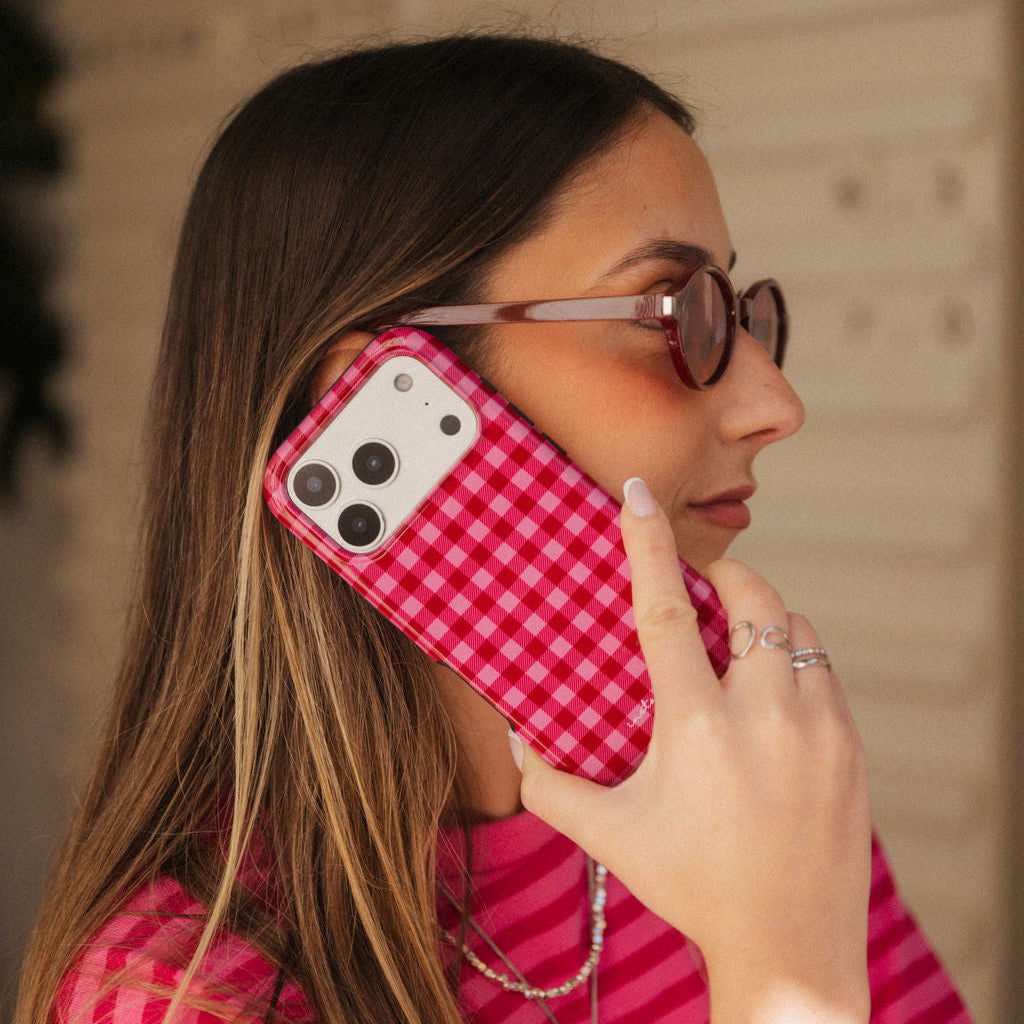 Rosy Premium Glossy iPhone Case — InstaCase Portugal