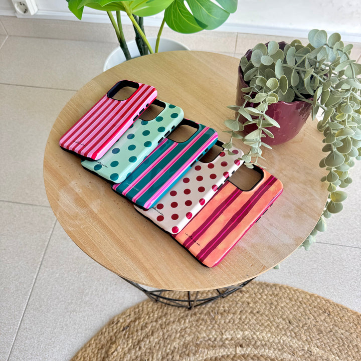 Funda para iPhone Sunset Flame Premium Glossy — InstaCase Portugal