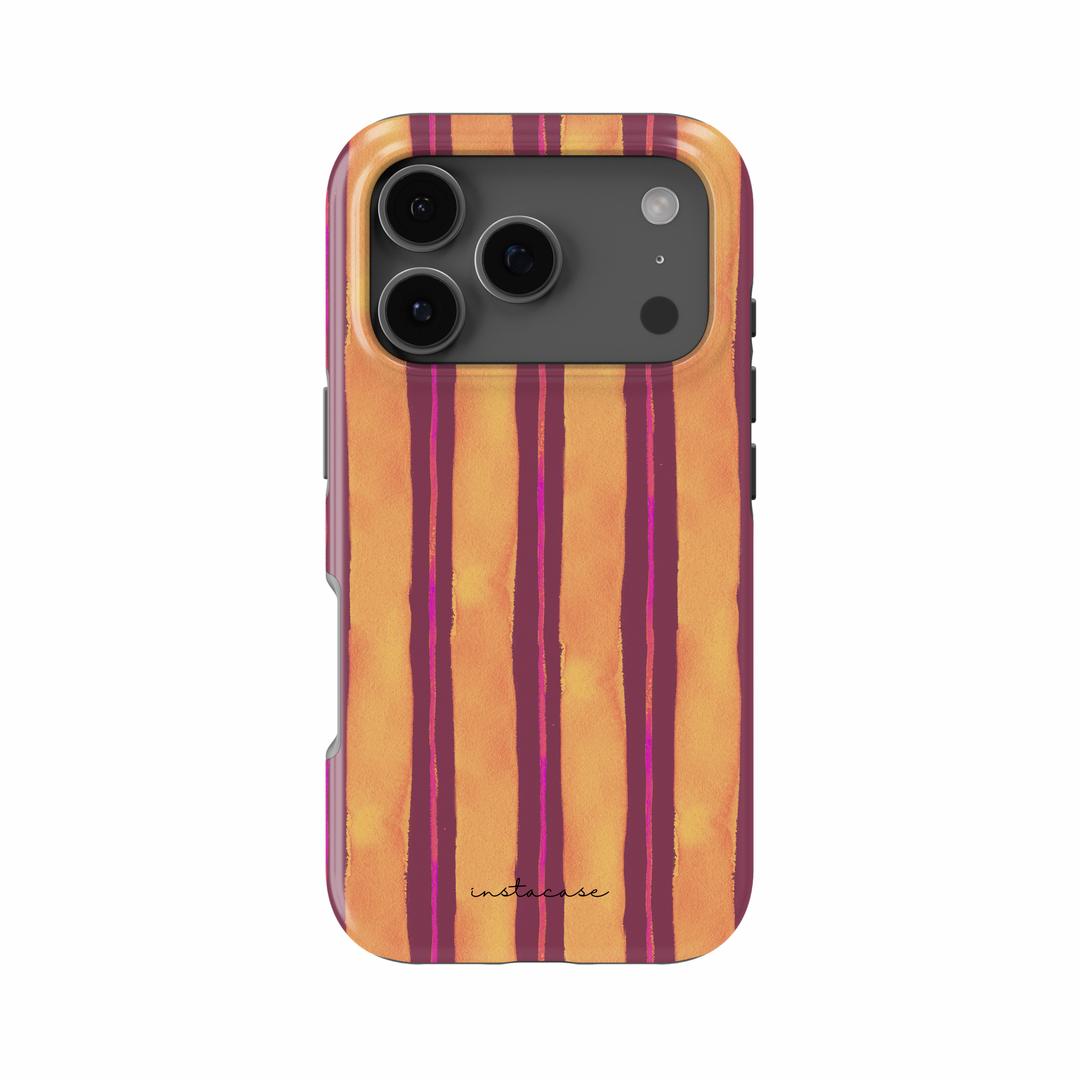 Funda para iPhone Sunset Flame Premium Glossy — InstaCase Portugal