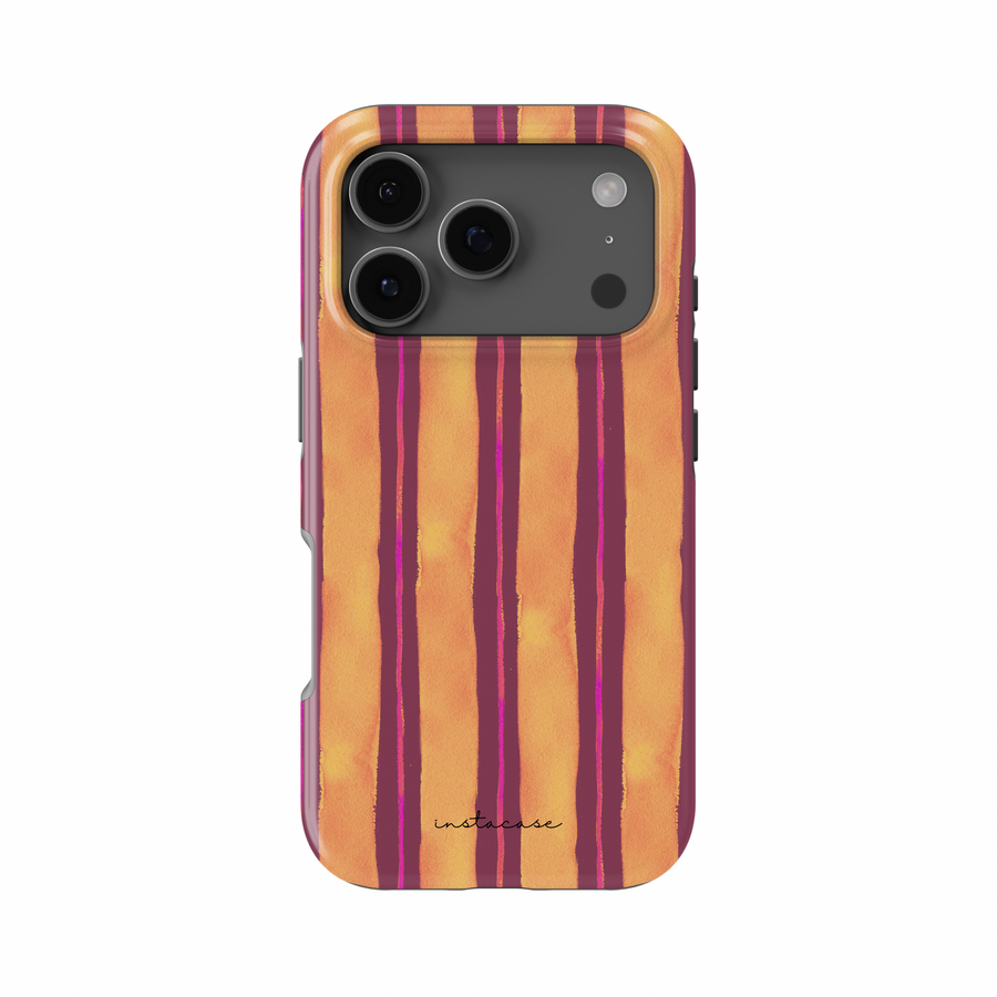 Capa iPhone Sunset Flame Premium Glossy — InstaCase Portugal