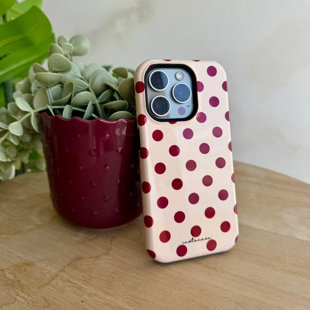 Funda para iPhone Vanilla Berry Premium Glossy — InstaCase Portugal