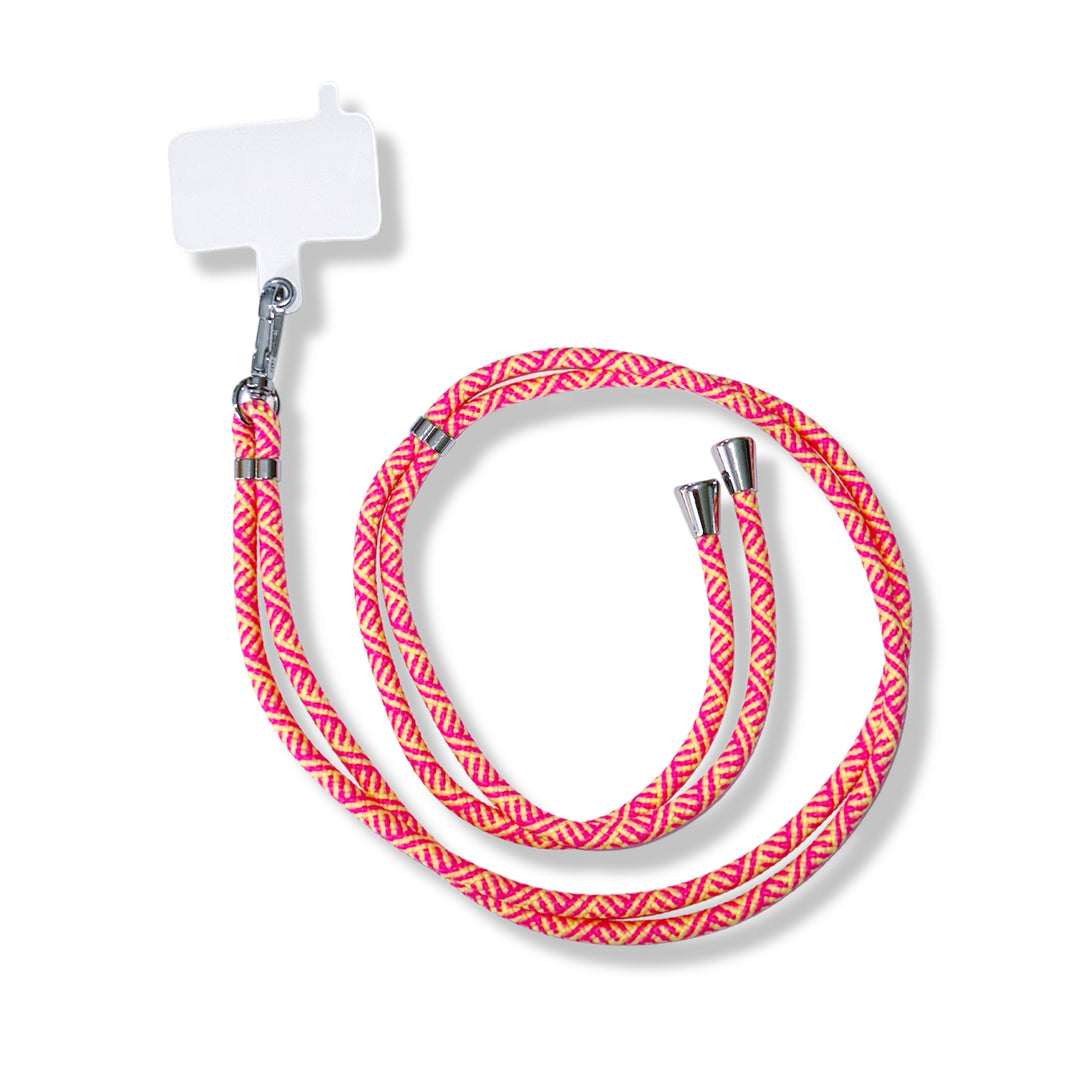 Universal Yellow and Fluorescent Phone Lanyard — InstaCase Portugal