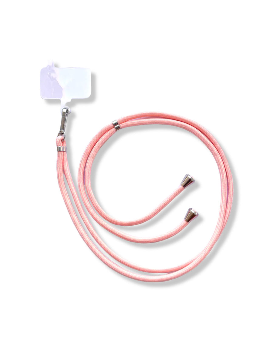Cordón universal rosa bebé para móvil — InstaCase Portugal