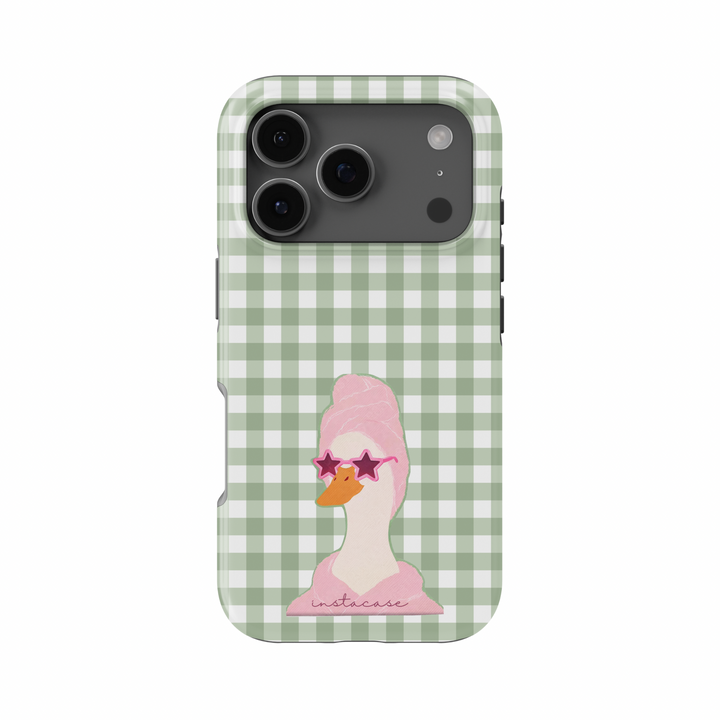 Capa iPhone Glam Duck Premium Glossy — InstaCase Portugal
