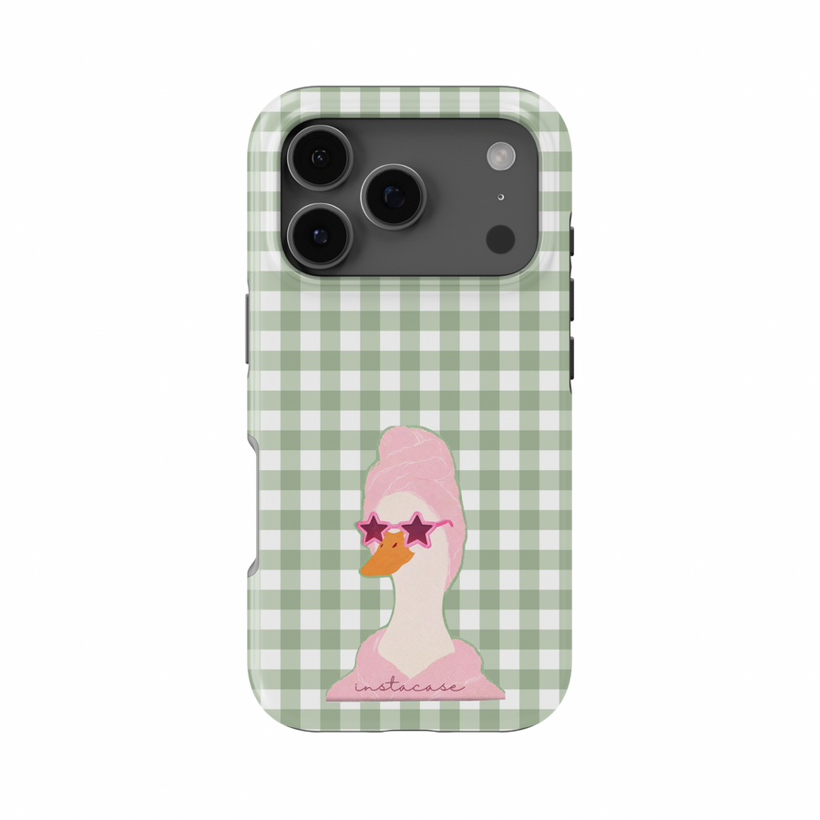 Capa iPhone Glam Duck Premium Glossy — InstaCase Portugal