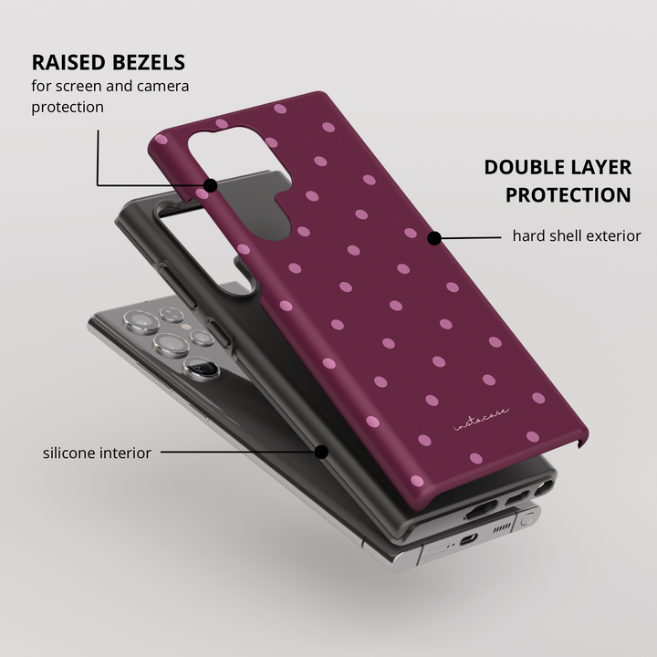 Capa Samsung Premium Glossy -Sweet Dots 
