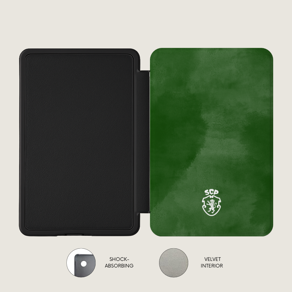 Capa Kobo Kindle Sporting CP Savanna oficial SCP — InstaCase Portugal