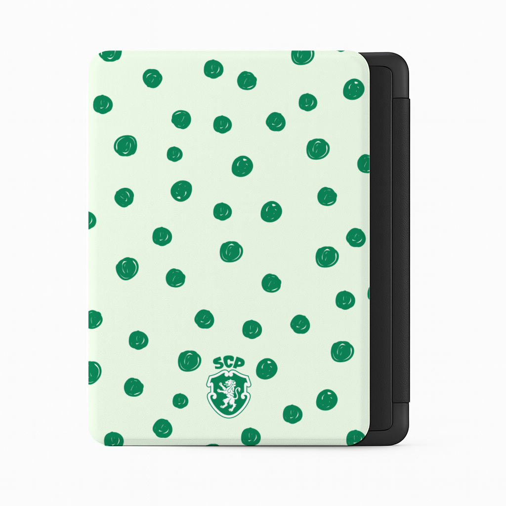 Capa Kobo Kindle Sporting CP Bolinhas Verdes oficial SCP — InstaCase Portugal