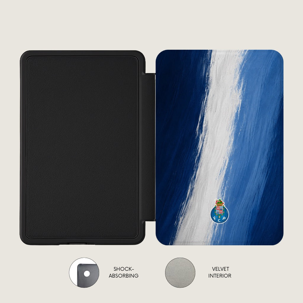Capa Kobo Kindle FC Porto Brushstorm oficial FCP — InstaCase Portugal