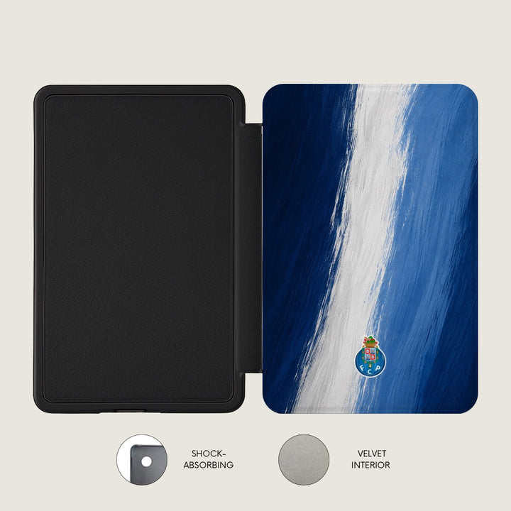 Capa Kobo Kindle FC Porto Brushstorm oficial FCP — InstaCase Portugal