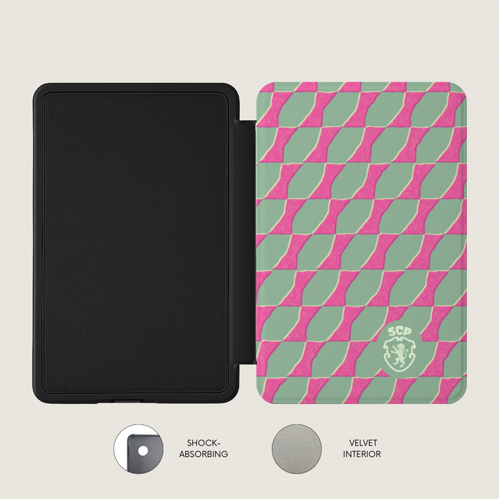 Official SCP Sporting CP Green Wave Kobo Kindle Case — InstaCase Portugal
