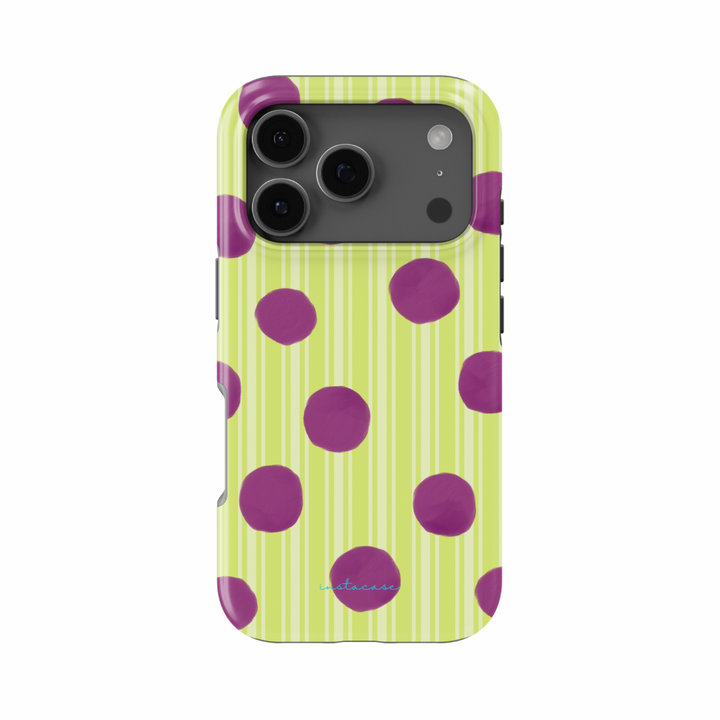 Capa iPhone Lime Pop Premium Glossy — InstaCase Portugal