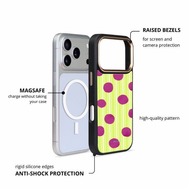 Capa iPhone Lime Pop Prestige Glossy — InstaCase Portugal