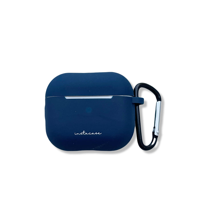 Funda-AirPods-Azul Profundo-Frente