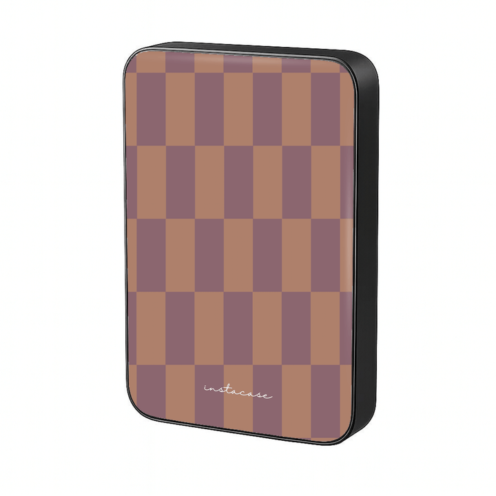 Power Bank Magnética Maple Tile Preta MagSafe — InstaCase Portugal