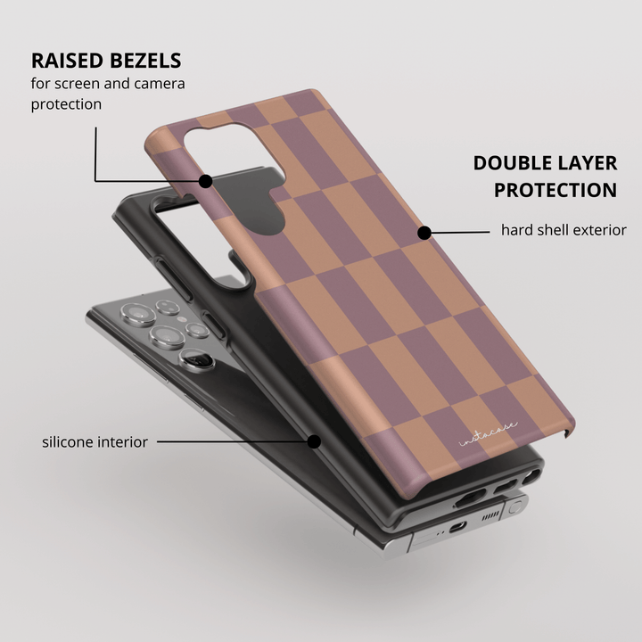 Maple Tile - Samsung Premium Glossy Case