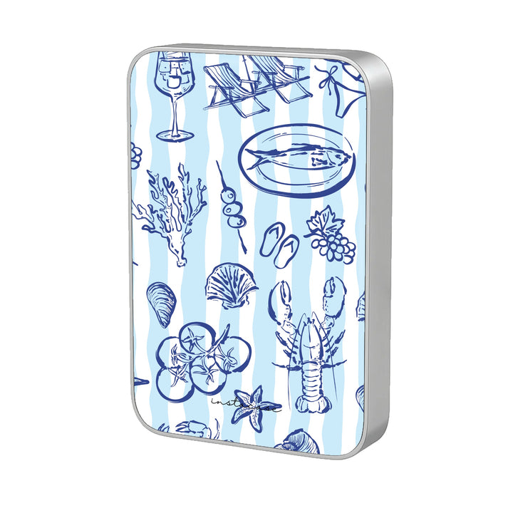 Mediterranean Sketch - Power Bank Magnética