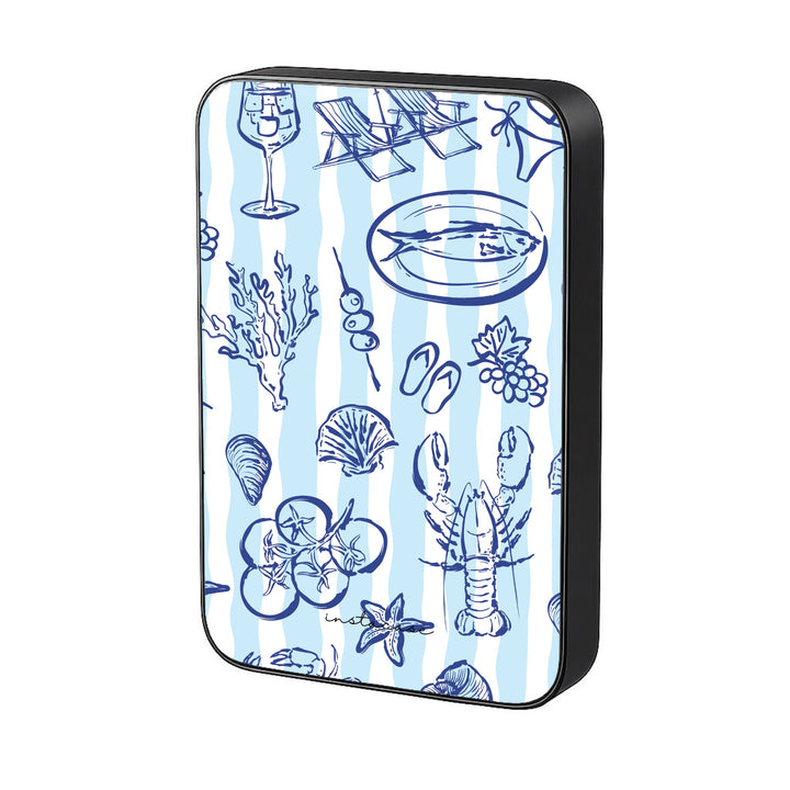 Mediterranean Sketch - Power Bank Magnética